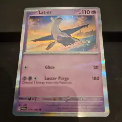 Pokemon TCG S&V Paradox Rift RARE HOLO Card - Latios 073/182 - Image 2