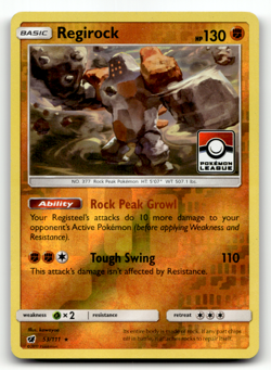 Regirock - (Pokemon League) 053/111 Reverse Holo Promo League & Championship Ca - Image 1