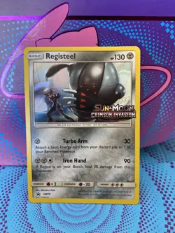 Pokemon TCG Registeel - SM75 (Staff Prerelease Promo) SM Black Star Promo... - Image 1