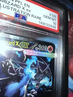 Pokemon 2025 Mega Charizard X EX 125 Phantasmal Flames SIR GEM MINT PSA 10 - Image 4