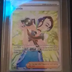 Pokemon Perrin Trainer-Supporter Sv06 Twilight Masquerade 220/167 Holo SIR - Image 1
