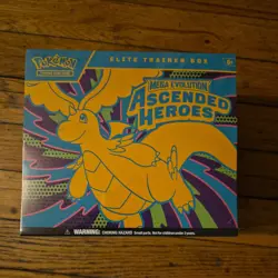 Pokemon Mega Evolution Ascended Heroes Elite Trainer Box Sealed New ships ASAP - Image 1