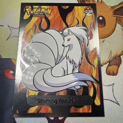 Pokemon 2024 Shiny Infinity Set Shining Ninetales Silver Foil Peru Non-TCG - Image 1