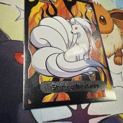 Pokemon 2024 Shiny Infinity Set Shining Ninetales Silver Foil Peru Non-TCG - Image 2
