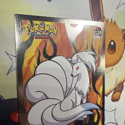 Pokemon 2024 Shiny Infinity Set Shining Ninetales Silver Foil Peru Non-TCG - Image 5