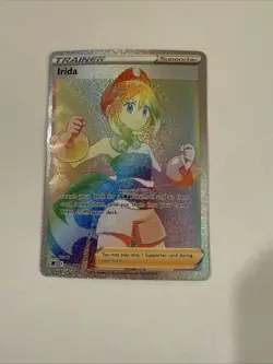 Irida 204/189 Pokemon TCG Astral Radiance Holo Secret Rare Rainbow Rare NM - Image 3