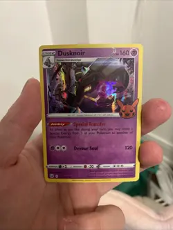 Pokemon TCG - Dusknoir 62/172 - Holo Rare - Trick or Trade - VLP - Image 1