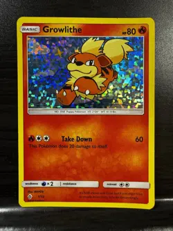 Pokemon TCG | Growlithe 001/012 | McDonald's Promo 2018 | Holo | LP-NM - Image 1