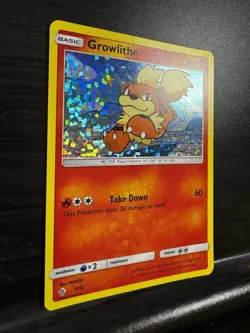 Pokemon TCG | Growlithe 001/012 | McDonald's Promo 2018 | Holo | LP-NM - Image 3