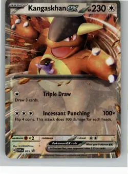 KANGASKHAN EX 055 HOLO P SCARLET & VIOLET PROMO POKEMON NM - Image 1