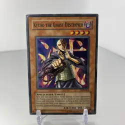 Yugioh! Kycoo the Ghost Destroyer LON-062 Super Rare Unlimited - Image 1