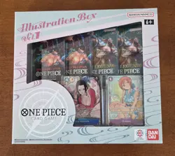One Piece Bandai TCG Card Game - Illustration Box Vol 1 New - Factory Sealed - Image 1