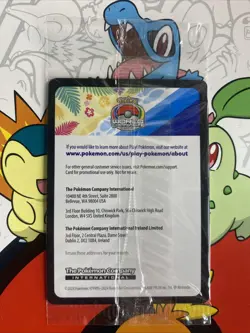 Pokemon TCG Pikachu SVP 190 Black Star 2024 World Championship Promo Card SEALED - Image 2