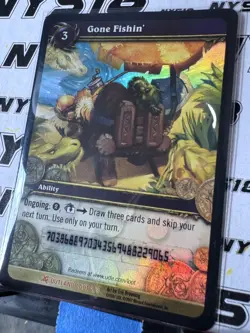 USED WoW TCG Loot Card - Gone Fishin' - World of Warcraft - Image 2