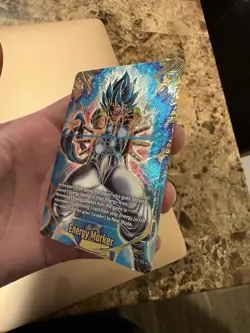 Bandai Dragon Ball Super Card Game Energy Marker Gogeta E-126 Holo Card - Image 3