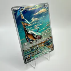 Pokemon Skarmory 209/191 Surging Sparks Illustration Rare IR Holo TCG Card - Image 2