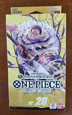 One Piece Card Game ST-20 Starter Deck English Sealed New Charlotte Katakuri - Image 1