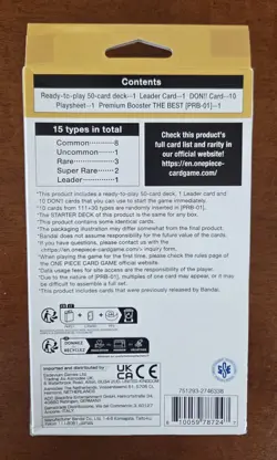 One Piece Card Game ST-20 Starter Deck English Sealed New Charlotte Katakuri - Image 2