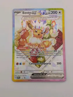 Eevee ex 174 Sv: Scarlet & Violet Promo Card Holo Pokemon TCG - Image 1