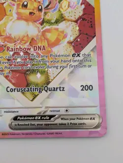 Eevee ex 174 Sv: Scarlet & Violet Promo Card Holo Pokemon TCG - Image 5