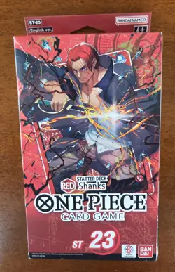New One Piece Card Game Starter Deck ST‑23 – Red Shanks English - Image 1