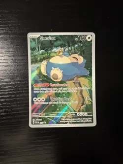 Pokemon TCG Snorlax Promo Scarlet & Violet 151 Black Star Holo Card#051 - Image 1