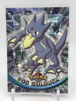 #55 Golduck- 1999 Topps Pokemon Card - TV Animation Edition- Blue Logo - Image 1