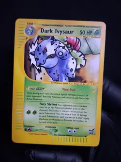 Dark Ivysaur Best of Game Promo #6 NM Pokemon Card 2003 Black Star Promo - Image 1