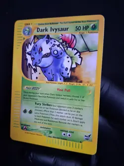 Dark Ivysaur Best of Game Promo #6 NM Pokemon Card 2003 Black Star Promo - Image 2