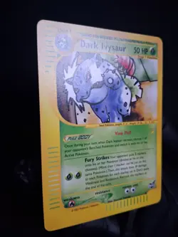 Dark Ivysaur Best of Game Promo #6 NM Pokemon Card 2003 Black Star Promo - Image 3