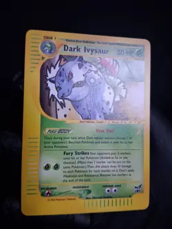 Dark Ivysaur Best of Game Promo #6 NM Pokemon Card 2003 Black Star Promo - Image 4