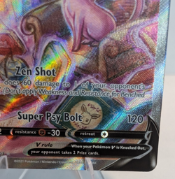Espeon V Alt Art 180/203 Evolving Skies 2021 Pokemon Card English NM-M - Image 4