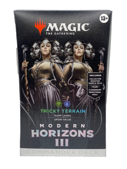 Lot of 2 MTG Modern Horizons III Tricky Terrain Commander Decks, New, Sealed - Image 5