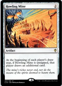 Howling Mine R Commander 2016 257 NM - Image 1