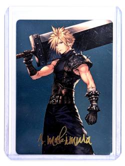 Cloud, Ex-SOLDIER 50/53 Art Series Gold Signature Stamped MTG FINAL FANTASY EN - Image 3