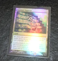 ANCIENT ZIGGURAT ~ LP ~ MTG Magic - DCI FNM Promo FOIL - Image 1