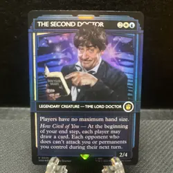 MTG - The Second Doctor - *Surge FOIL* (WHO #1144) - Doctor Who - Near Mint/M - Image 1