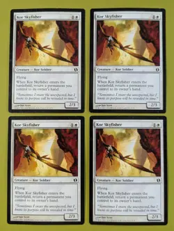 Kor Skyfisher x4 Elspeth vs. Tezzeret 4x Playset Magic the Gathering MTG - Image 1