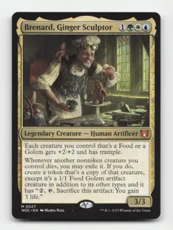 Brenard, Ginger Sculptor Commander: Wilds of Eldraine #27 Mythic - Image 1