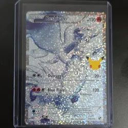 Pokemon Reshiram 113/114 Celebrations Classic Collection 130 HP Full Art Holo - Image 1