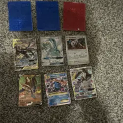 Pokemon TCG Holo Card Lot Charizard Blastoise 6 Cards English Nintendo - Image 1