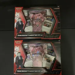 Pokemon TCG Team Rocket's Mewtwo ex - LOT OF 2 FACTORY SEALED BOXES - Image 1