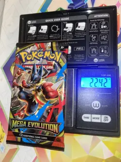 (HEAVY) 22.42g Pokemon TCG Mega Evolution Booster Pack (SEALED)✅ - Image 1