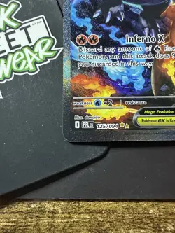 Mega Charizard X EX SIR 125/094, Phantasmal Flames Pokemon TCG, Top Chase Card!! - Image 3
