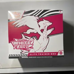 Pokemon Scarlet & Violet White Flare Elite Trainer Box ETB - Image 1