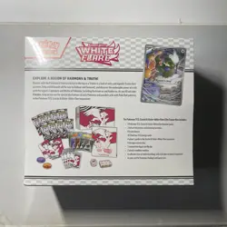 Pokemon Scarlet & Violet White Flare Elite Trainer Box ETB - Image 3