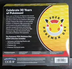 Pokemon Day 2026 Collection - Mega Evolution Phantasmal Flames Pikachu Promo - Image 2