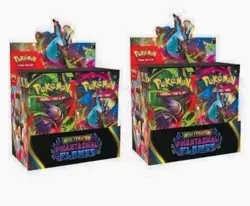 Pack of 2 Pokemon Phantasmall Flames booster box New Sealed - Image 1