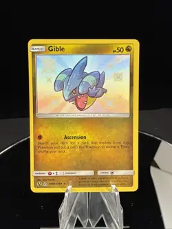 Gible SV38/SV94 Shiny Holo Rare Holo NM Pokemon Hidden Fates: Shiny Vault - Image 1