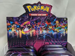 Pokemon TCG Mega Evolution - Mega Heroes Mini Tin - Display of 10 Sealed Tins - Image 4